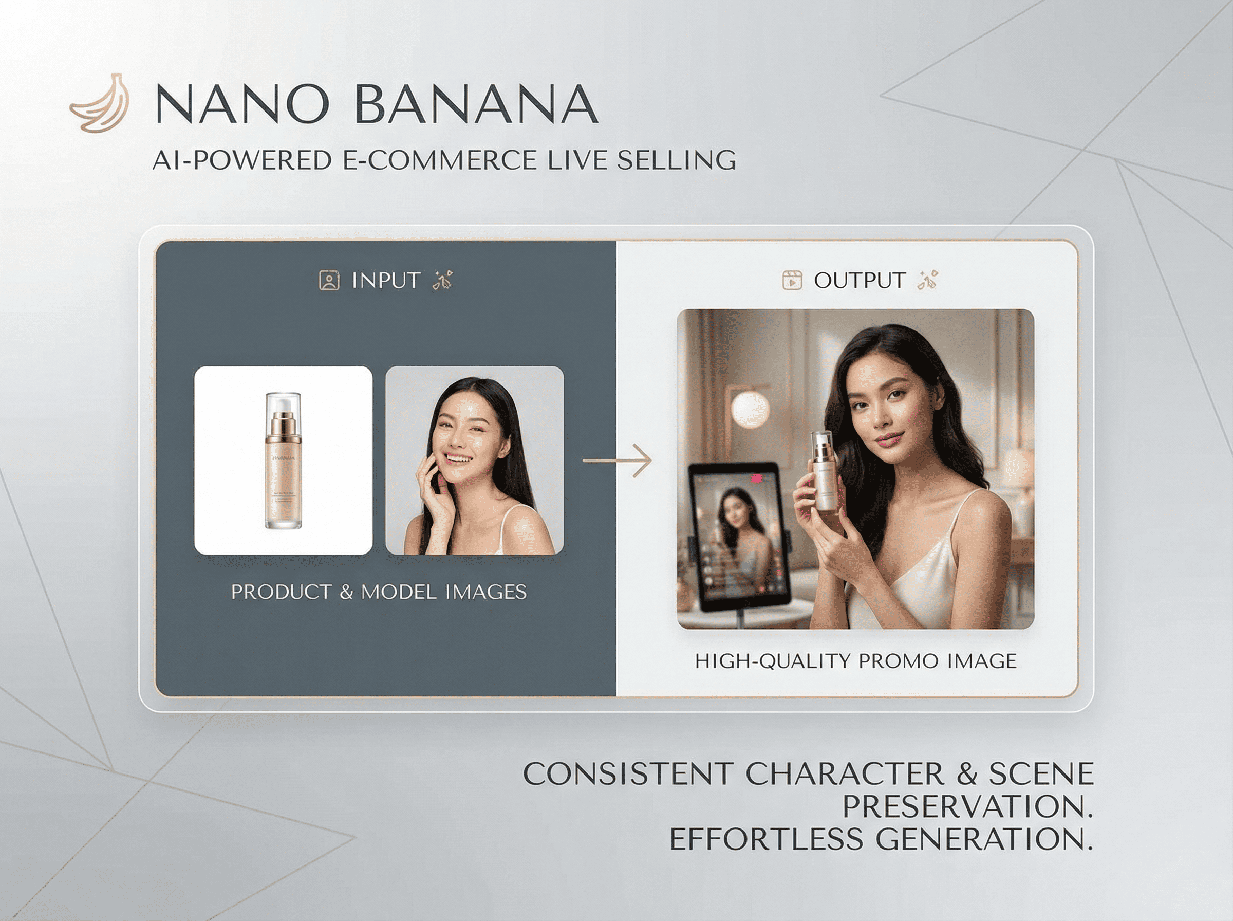 Eコマース製品プロモーション画像